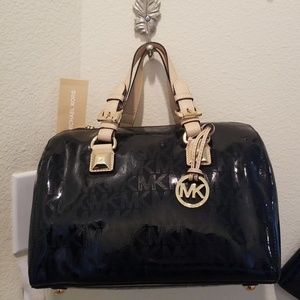 Michael Kors Satchel and matching wallet